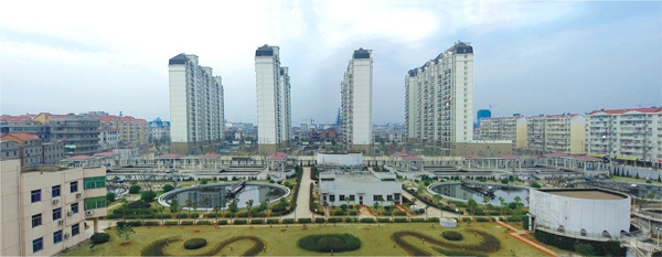 江西最大污水處理廠——南昌朝陽污水處理廠二期工程（省、市優(yōu)良工程，獲滕王閣杯）